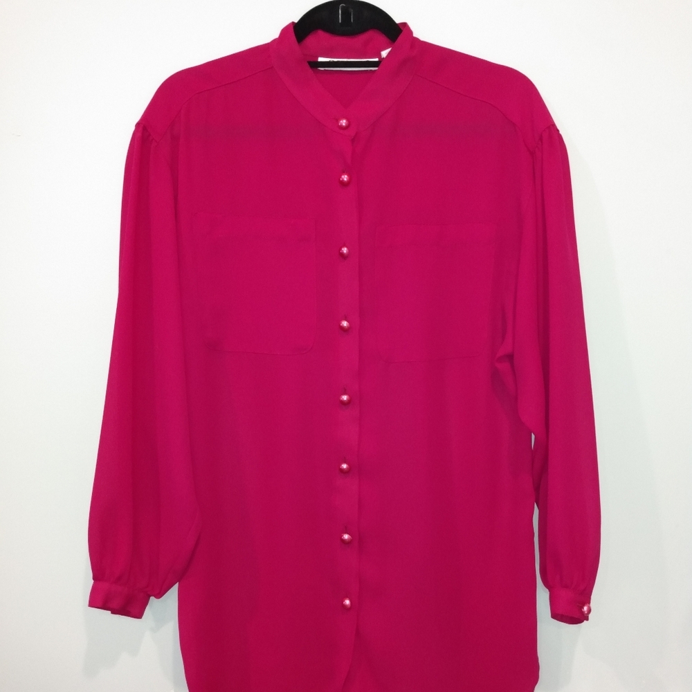 Fuchsia Blouse